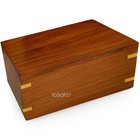 Cremation Urn For Pet Cats Dogs Keepsake Ashes Burial Memorials Wood Funeral Box
