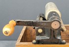 Edison Home Shaving Machine For Wax Cylinder Phonograph Records   rarely Listed 