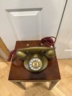 Antique Western Electric D1 Rotary Dial Telephone Brass Finish Phone Original