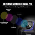 For Dji Mini 4 Pro Lens Filters Set Nd8 Nd16 Nd32 Nd64 Nd128 Cpl Camera Filter