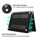 Marble Painted Matte Rubberized Hard Case Key Cover For New  old Macbook Air Pro