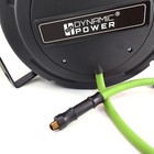 Dynamic Power 3 8  X 50-foot Enclosed Retractable Air Compressor Hose Reel