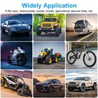 100pcs Tire Repair Rubber Nails Tyre Puncture Repair Screws Kit With Screwdriver