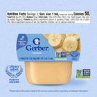 Gerber 1st Foods Baby Food Banana Puree  Natural   Non-gmo  2 Ounce Tubs  2-pack