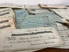 Sets Of 10-antique Original Handwritten Bank Checks Early 1900s Ephemera