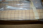 3 New Woven Roman Shades  Privacy Lined  36 w X 75 h