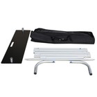 4ft Straight Tube Fabric Tension Exhibition Trade Show Display 48  X 92 