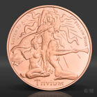 1 Oz Trivium Girls Copper Round 2025  999 Fine Copper Bullion 1 Avdp Ounce