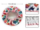 Elastic Reusable Bathing Hair Cap Waterproof Shower Cap Fashion Bath Cap For Wom