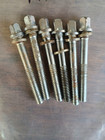  6  Vintage 1970 s Slingerland 1 And 3 4  Drum Tension Rods-original Washers-vg 