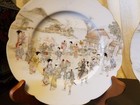 Pair Of Antique vintage Japanese Top Quality Handpainted Plates