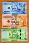 Set Namibia   10-20-50  2025 P-20-21-22 Unc New Design