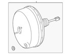 Genuine Mercedes-benz Power Brake Booster 9104310900
