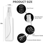 Dtdnzkn 4 Pack 4 Oz  120ml  Small Spray Bottles  Fine Mist 120ml