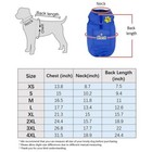 Winter Pet Vest Jacket Warm Puppy Dog Waterproof Clothes Small large Padded Coat