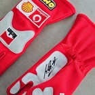Michael Schumacher Signed F1 Gloves - Helmet - Certificate Showing Photo Proof