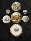 Vintage German Barware Lot And German Collectable Plates