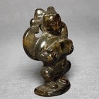 2 8  Chinese Jade Carved Hongshan Culture Jade Person Statue Pendant Collection