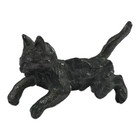 Cat 1 25 Inch Vintage Pewter Figurine