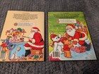 Vintage 1990s Children s Christmas Chunky Coloring Book Lot 2 Nos New Santa Pb