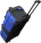 20  28  Polyester Rolling Duffel Bag Wheeled Travel Suitcase Carry-on Duffle Bag