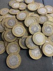 1992-1995 Mexico Bimetallic  925 Sterling Silver Center N 10 Diez Nuevos Pesos 