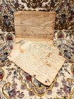 Handwritten Antique Documents Pre-1800 1738 Manuscript Lot Collectible Ephemera