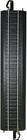 Bachmann Ho Scale 9  Straight Track Bulk 50pk Steel Alloy Black Roadbed 44481
