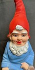 Vintage Nasco 9    7 8 Garden Gnome Elf Figurine Japan Chalkware Rare