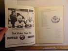 Vintage 1981 Buffalo Hornets Hockey Association Sixth Annual Tournament Program