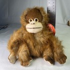 Fiesta Stuffed Monkey   Gibbon   Baby Orangutan 6 5  Plush Toy Animal Lot Of 3