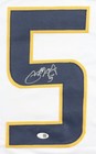 Pat White Signed West Virginia Mountaineers Jersey  jsa  2009 2nd Rnd Pick Q b 