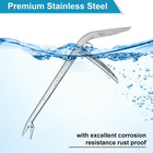 Reemoo Fish Hook Remover Tool Stainless Steel Dehooker Extractor Pliers