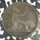 1862 Great Britain Penny Lot c7040