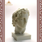 King Alexander The Great Bust - Greek Macedonian Sculpture - Ancient Statue Head