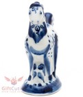 Russian Porcelain Gzhel Hand Painted Figurine Of Horse Symbol 2026 Year           