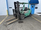 9000 Lb Mitsubishi Pneumatic Tire Forklift   Stock  77764