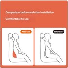 Car Memory Foam Lumbar Support Cushion Waist Pillow Backrest Seat Driver Travel