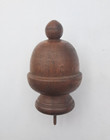 Antique Wooden Decorative Finial Furniture Turning Decoration Old Vintage