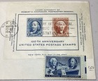 Fdc 1947 The Us Postal Centenary By The House Of Farnam Cachets