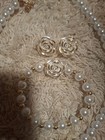 Jewelry Sets For Teens kids  Labpearls  Flower Necklace  Bracelet And Earrings  