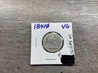 1841 O Seated Liberty 90  Silver Dime Type 2 Stars W drapery    Toned 06012505re