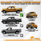 Rear Under Seat Storage For 2017-2026 Ford F150 F250 F350 Crew Cab 4-in-1