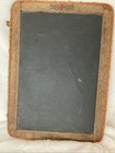 Antique National School Slate Chalkboard  2 Sided    oak Leaf Brand    Cloth Edging