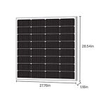 Newpowa 100 Watt Solar Panel Monocrystalline 12v For Camping Rv Marine Off-grid
