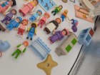 Playmobil Mixed Lot Victorian Mansion Dollhouse Furniture People Nursery School