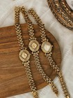 Vintage Gold Women   s Wrist Watch   French Style Dainty Luxury Elegant Timepiece