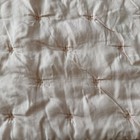 Pottery Barn Kids Blush Pink Quilted Baby Blanket 46    X 35    Soft Cotton Nursery