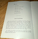 1958 Finch College New York Playbill  extra-curricular  