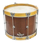 Vintage Early 1970 s Rogers Newport 9x14 Marching Snare Drum Mahogany Nice